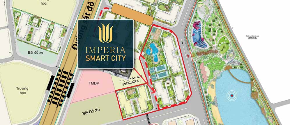 Vị trí căn hộ Imperia Smart City