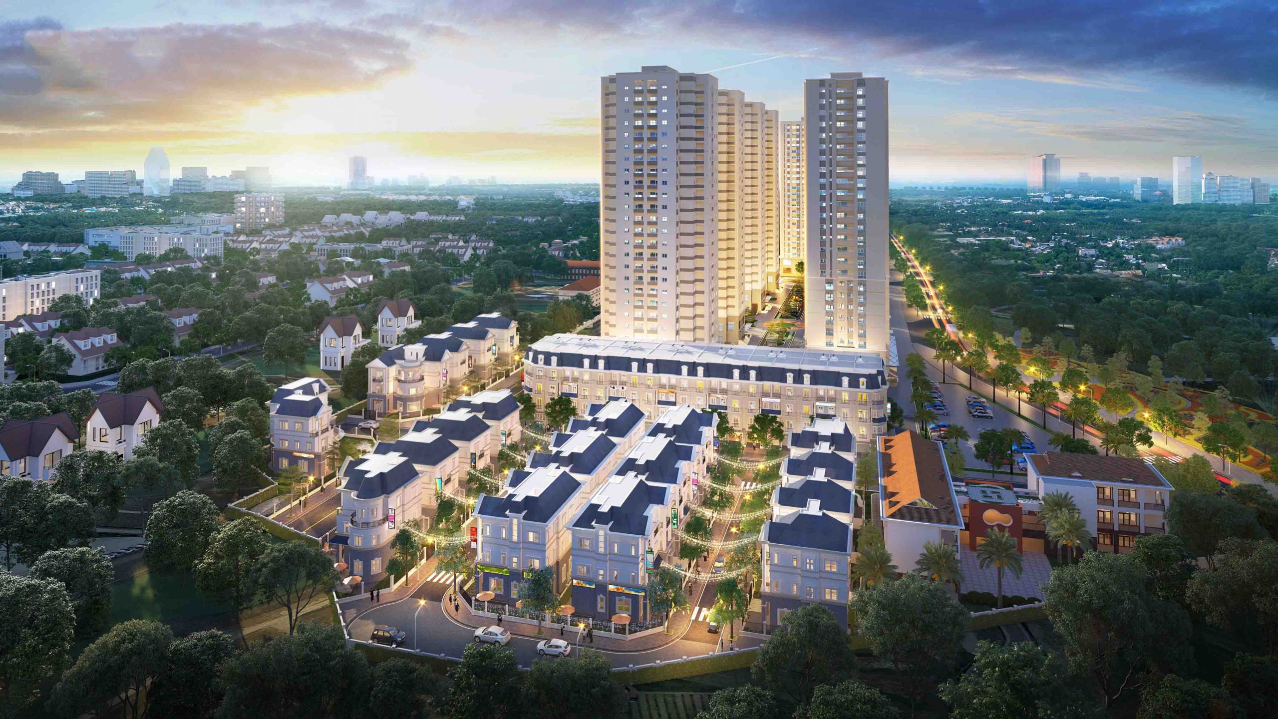 Phối cảnh Dự Án Mipec City View Kiến Hưng Hà Đông